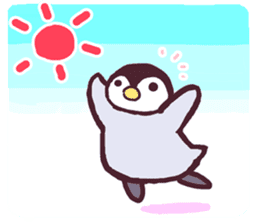 Stickers of a penguin chick! sticker #1908318