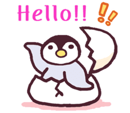 Stickers of a penguin chick! sticker #1908322