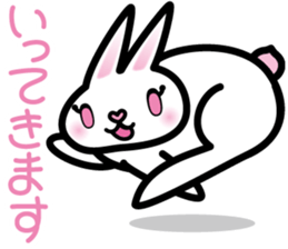 Momo bunny sticker #1909225