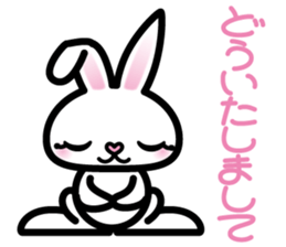 Momo bunny sticker #1909240