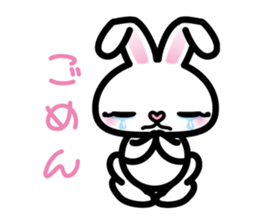 Momo bunny sticker #1909241