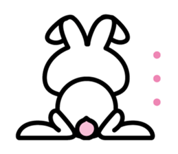 Momo bunny sticker #1909251