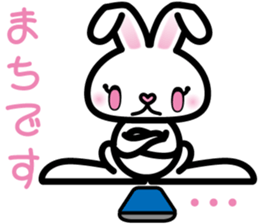 Momo bunny sticker #1909256