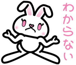 Momo bunny sticker #1909259