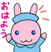 rabbitnurse sticker #1909476