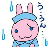 rabbitnurse sticker #1909489