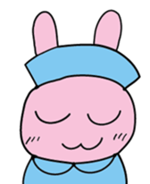 rabbitnurse sticker #1909499