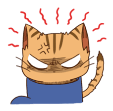 The cat included in boots! sticker #1910634