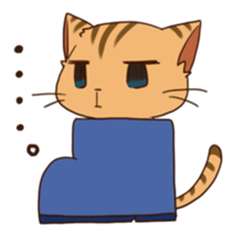 The cat included in boots! sticker #1910650