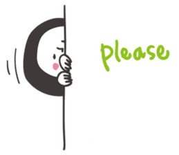 Black hair girl_Not motivated sticker #1910813