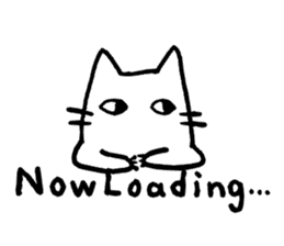 ARIGACHI cat sticker #1911461