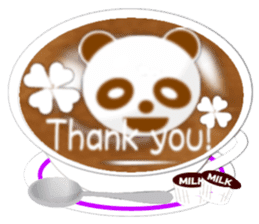 Caffe latte art sticker(English ver) sticker #1912273