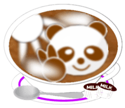 Caffe latte art sticker(English ver) sticker #1912276