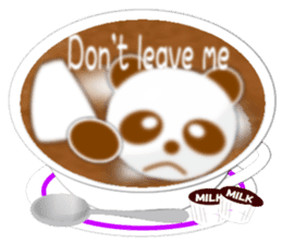 Caffe latte art sticker(English ver) sticker #1912280