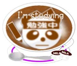 Caffe latte art sticker(English ver) sticker #1912283