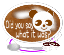 Caffe latte art sticker(English ver) sticker #1912287