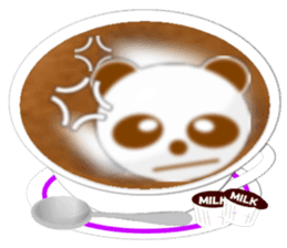 Caffe latte art sticker(English ver) sticker #1912288