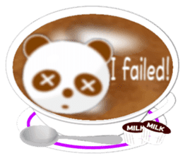 Caffe latte art sticker(English ver) sticker #1912289