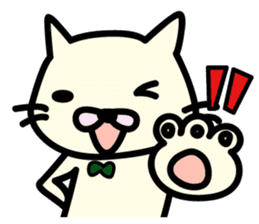 Drawing cat&Panda cold sticker #1912865