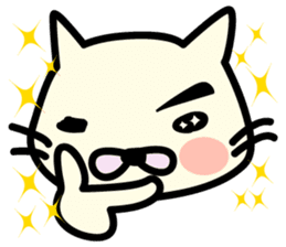 Drawing cat&Panda cold sticker #1912870