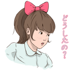 Ribbon Momoko- chan sticker #1913065