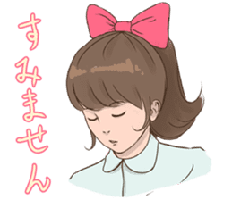 Ribbon Momoko- chan sticker #1913069