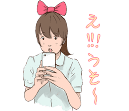 Ribbon Momoko- chan sticker #1913074