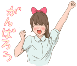 Ribbon Momoko- chan sticker #1913080