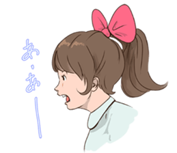 Ribbon Momoko- chan sticker #1913093