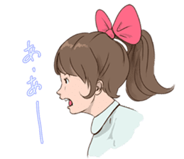 Ribbon Momoko- chan sticker #1913093