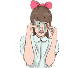 Ribbon Momoko- chan sticker #1913097