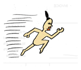 Egypt mural sticker3 sticker #1913196