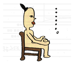 Egypt mural sticker3 sticker #1913201