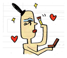 Egypt mural sticker3 sticker #1913208