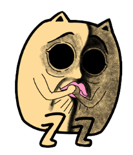 Dog expressive sticker #1913279