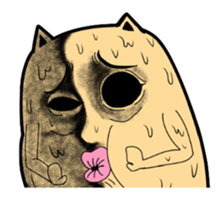 Dog expressive sticker #1913282