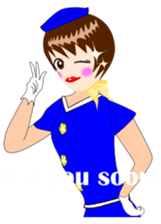 Message Attendant English ver sticker #1913548