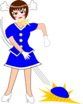 Message Attendant English ver sticker #1913561