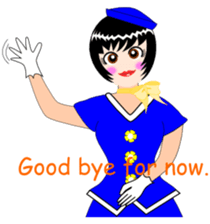 Message Attendant English ver sticker #1913568