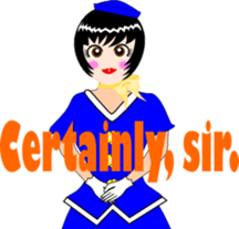 Message Attendant English ver sticker #1913569