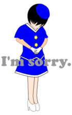 Message Attendant English ver sticker #1913572