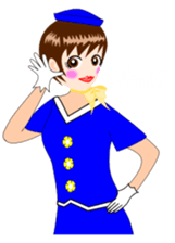 Message Attendant English ver sticker #1913577