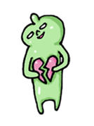 Alien Tekemon sticker #1913748