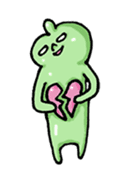 Alien Tekemon sticker #1913748