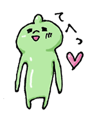 Alien Tekemon sticker #1913756