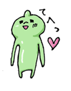 Alien Tekemon sticker #1913756