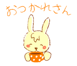A rabbit speaks the Kansai dialect sticker #1913792