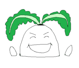 star radish chan sticker #1913919