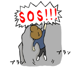 The girl with the mask of a demon sticker #1915694