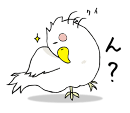 The girl with the mask of a demon sticker #1915698